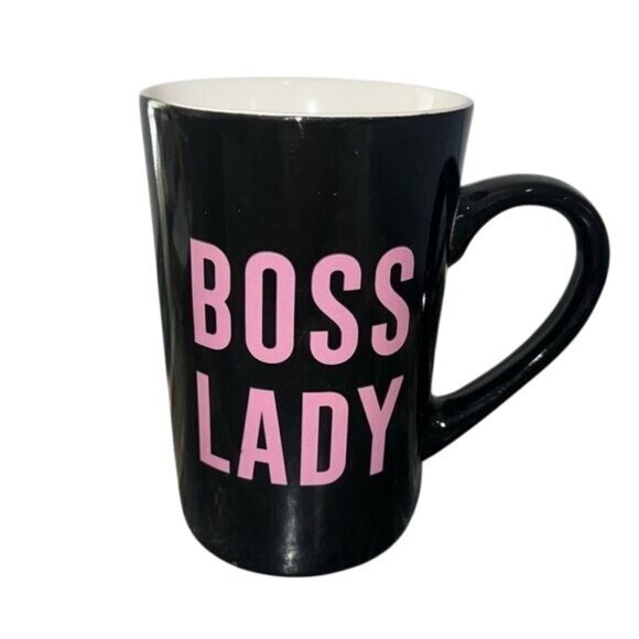 Set Of 4 Inspirational Coffee Mugs: "Boss Lady" "Grown-Ass Lady" "Cup Of Cheer" - Picture 3 of 9